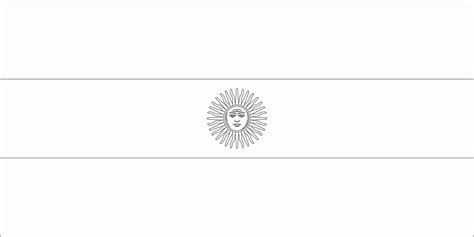 Argentina Flag Coloring Page - Coloring Home
