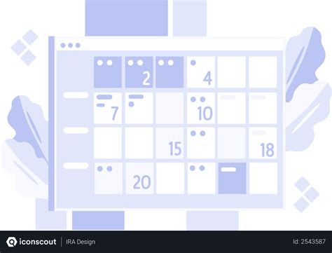 Free Calendar Illustration Download In Png And Vector Format