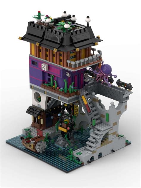 Lego Moc Ninjago City Moc Building 01 By Philippzimmermann