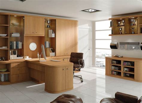 Contemporary Fitted Home Office Furniture By Strachan