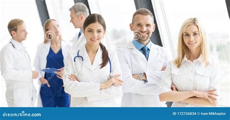 Team Of Medical Professionals Stock Photo Image Of People Care