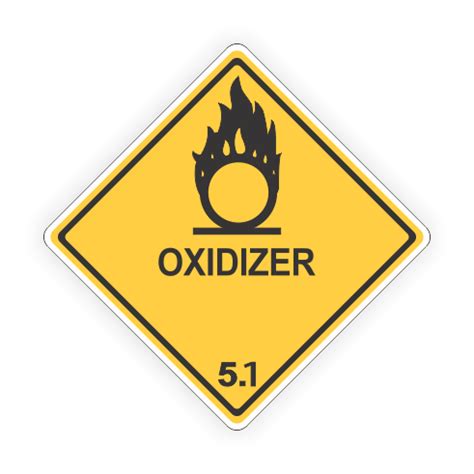 Oxidizer Dot Sign Devco Consulting