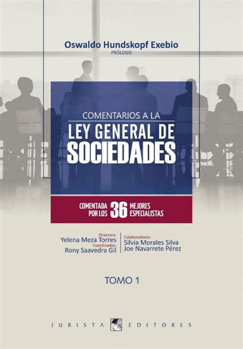 Ley General De Sociedades Tomo By Jurista Editores Issuu