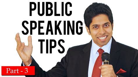Public Speaking Tips And Techniques 3 Youtube