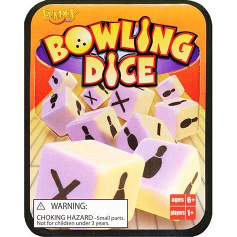 Bowling Dice Travel Game Dice Games Travel Games