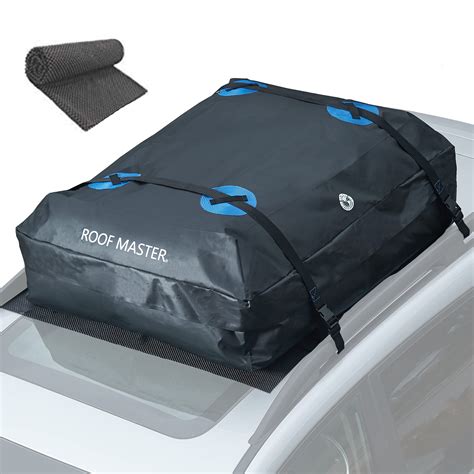 Buy Rooftop Cargo Carrier Pi Store Waterproof Car Roof Bag With Protective Mat Extra Cubic