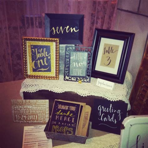 Items Similar To Table Numbers On Etsy