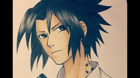 Drawing Sasuke Uchiha From Naruto Shippuden Alphadom Youtube