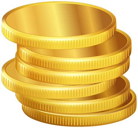 Golden Coins Png Clipart Best Web Clipart