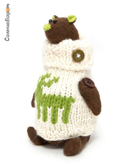 Кофи и свитер с оленем) | Рождественские украшения, Олень, Игрушки