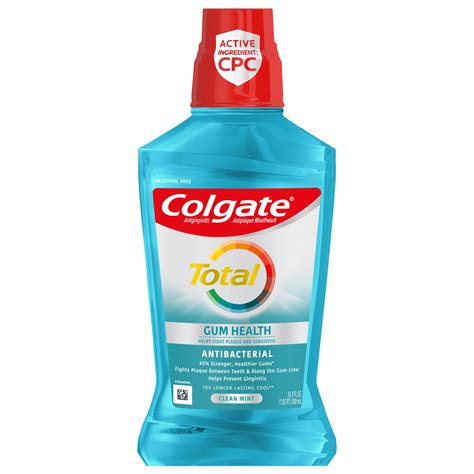 Colgate Total Gum Health Clean Mint Mouthwash Shop Mouthwash At H E B
