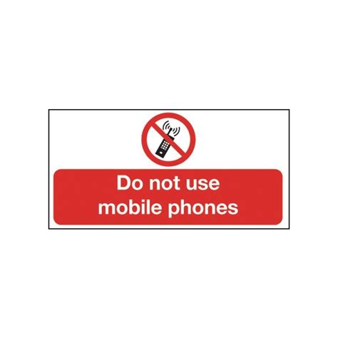 Do Not Use Mobile Phones Symbol Signs