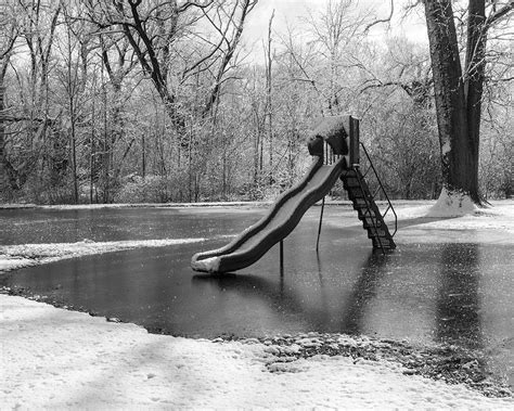A Snowy Slide When It Floods It Snows Barbara Wood Flickr
