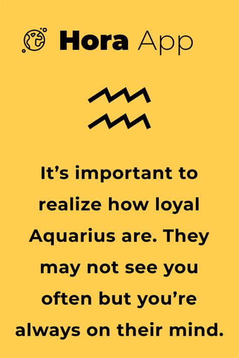 Aquarius Are Loyal Aquarius Quotes Aquarius Truths Zodiac Signs