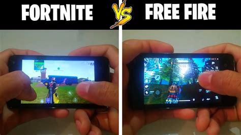 Free fire, da garena, soma mais de 100 milhões de downloads na play store e na app store. Free Fire vs Fortnite *Probando Juegos en Móvil de 500 Mb ...