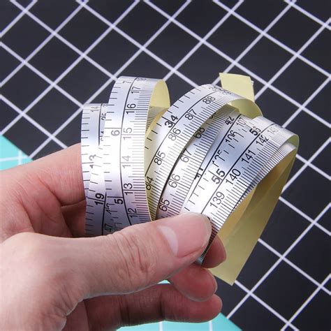 151cm Self Adhesive Metric Measure Tape Vinyl Ruler For Sewing Machine