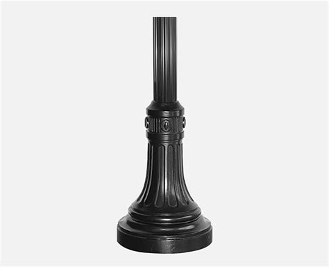 Brandon Industries Decorative Lamp Post Base With 4 Od Pole Cl6