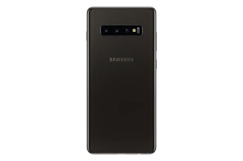 Samsung Galaxy S10 Ceramic Black Back Png Image Purepng Free
