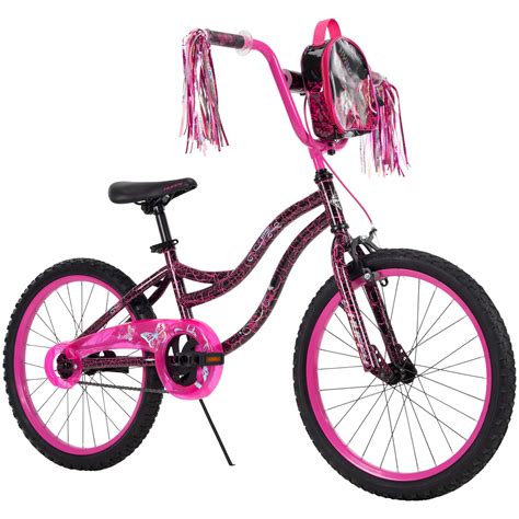 Huffy Kyro 20 Inch Girls Bike For Kids Pink Black Crackle Licarca