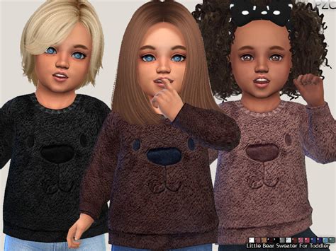 The Sims Resource Little Bear Sweater