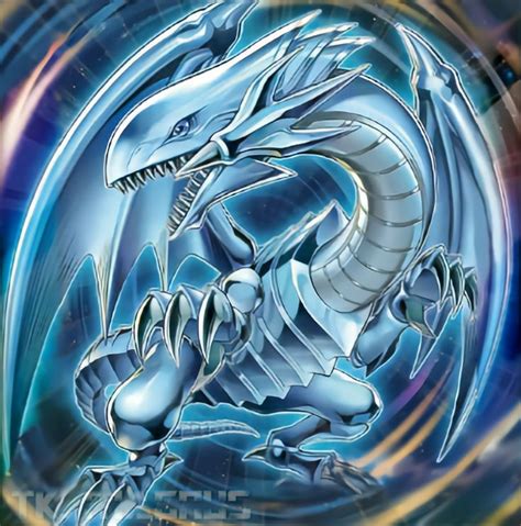 Blue Eyes White Dragon Rush Duel Clean Art By Tkhan1 On Deviantart Yugioh Dragon Cards