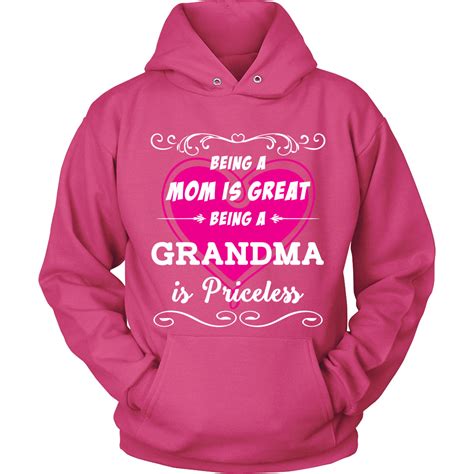 Being Grandma Mom Is Priceless T Shirt Grandma Shirt