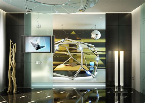 Futuristic Interior Design On Behance