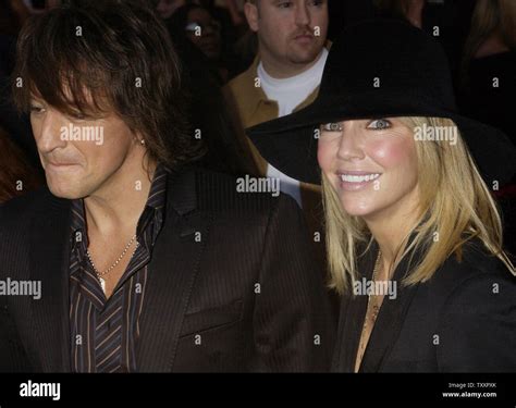 Actress Heather Locklear And Her Husband Musician Richie Sambora Arrive For The 32nd Annual