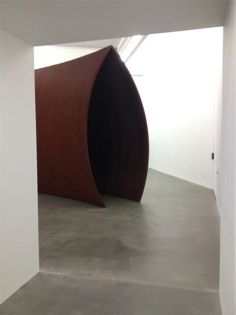 Richard Serra At The Gagosianegon Walesch Interiors Egon Design