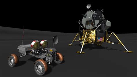 Kerbal Space Program Apollo J Moon Mission In Rss Youtube