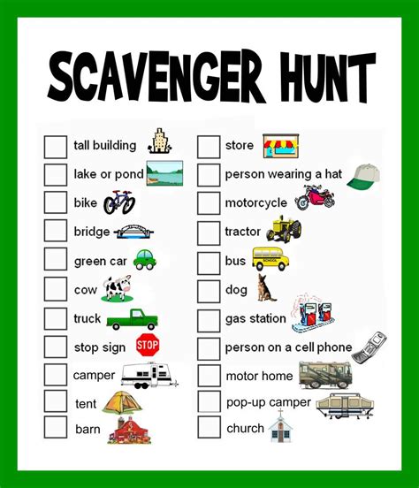 5 Super Fun Scavenger Hunt Ideas Road Trip Hacks Road Trip With Kids