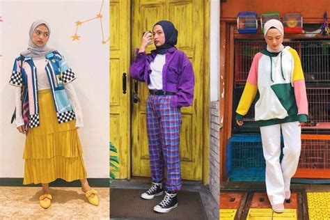 Paling Inspiratif Ootd Retro Style Hijab Angela T Graff