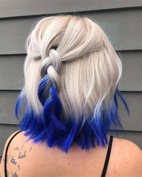 Arctic Fox Hair Color Veronicaanowak Just The Tips 💧i Love Doing This Kind Of Stuff More Dip