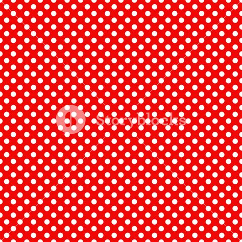 Mickey Mouse Pattern Of White Polka Dots On A Red Background Royalty Free Stock Image Storyblocks