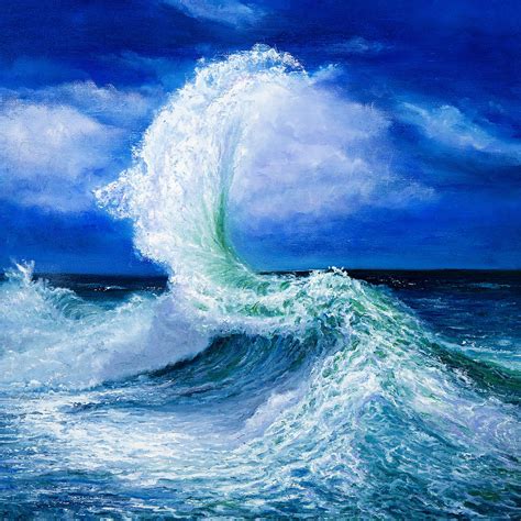 Ocean Landscape Painting By Boyan Dimitrov Fine Art America