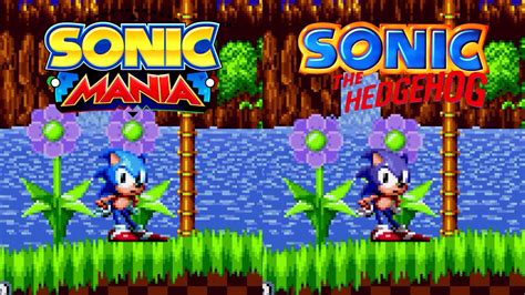 Sonic Mania Sonic 1 Character Palette Mod Download Youtube