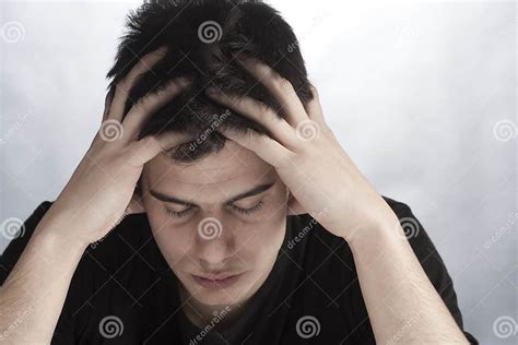 Sad Boy Stock Photo Image Of Depression Human Loooking 8332572