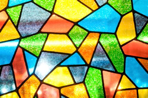 Multicolored Stained Glass Background Stock Photo Download Image Now