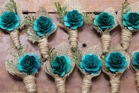 These Rustic Boutonnieres Have Been Made Just For You From