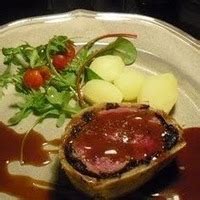 Beef wellington is made from resplendent beef tenderloin covered with a thin layer of pâté, covered with a mixture of minced shallots, mushroom, butter, and many don't prefer sauces while preparing beef wellington; Shallot and Red Wine Beef Wellington Sauce Recipe by Pamela - CookEatShare