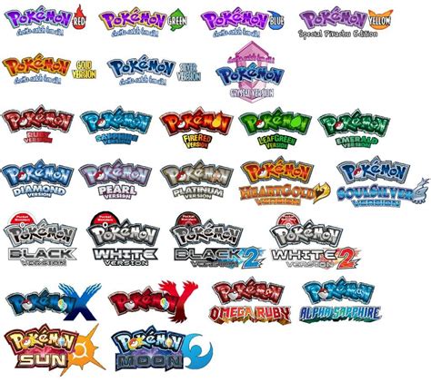 New Pokemon Game Logos Japan Style Pokémon Amino