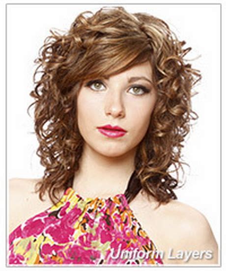 Curly Layered Haircut Style And Beauty