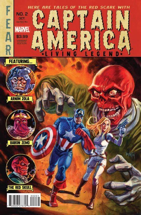 Captain America Living Legend 1 Marvel Comics Comic Book Value And Price Guide