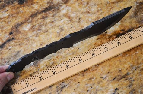 Knife Blank 1095 High Carbon Steel Tracker