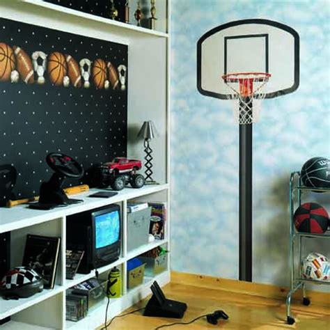 We use the highest quality materials to manufacture magic wall decals and murals which are safe to apply in any rooms. The Mural Store > Mid-size Wall Murals > Basketball Hoop ...