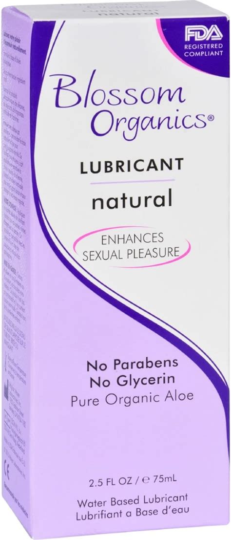 blossom organics lubricant natural moisturizing 2 5 oz pack fof 2 health