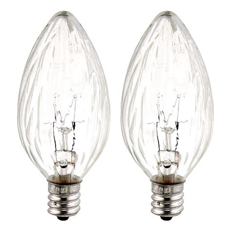 Ge 15 Watt 2 Pack Candelabra Light Bulb 90817 Lamps Plus
