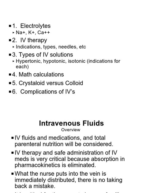 Iv Fluids Internet Intravenous Therapy