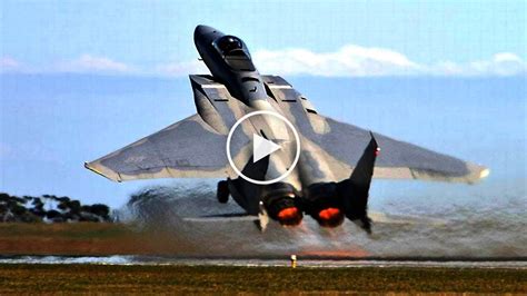 Top 3 F 15 Strike Eagle Fighter Jet Unbelievable Vertical Takeoff