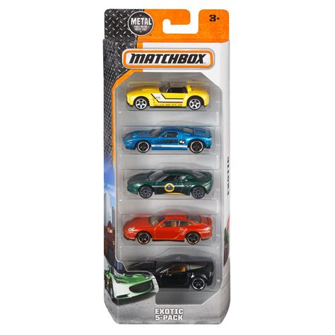 Matchbox 5 Car Pack Styles May Vary